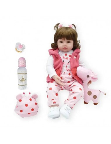 Bambola reborn vestiti/accessori da neonato 47cm - MENINA de technologie