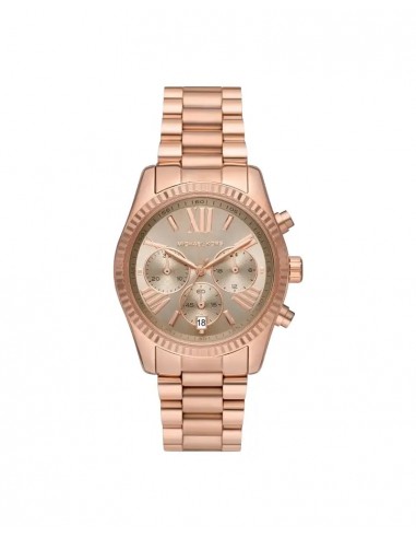 MICHAEL KORS MK7217 MONTRE LEXINGTON TON OR ROSE l'évolution des habitudes 