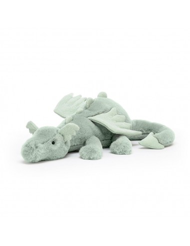 Dragon sage Médium JELLYCAT rembourrage situé sous