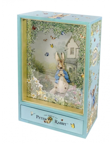 Grand dancing musical et veilleuse Peter Rabbit jardin TROUSSELIER les ctes